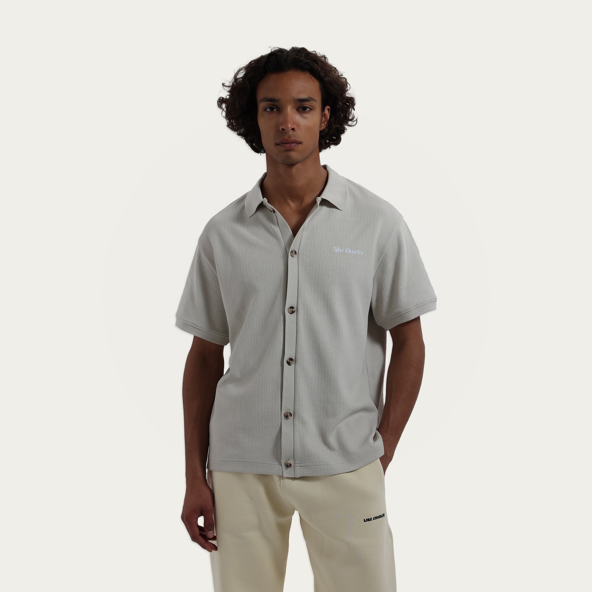 Powerful Short-Sleeve Blouse