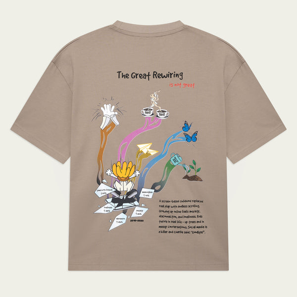 Rewiring T-shirt (nieuwe stof & fit)