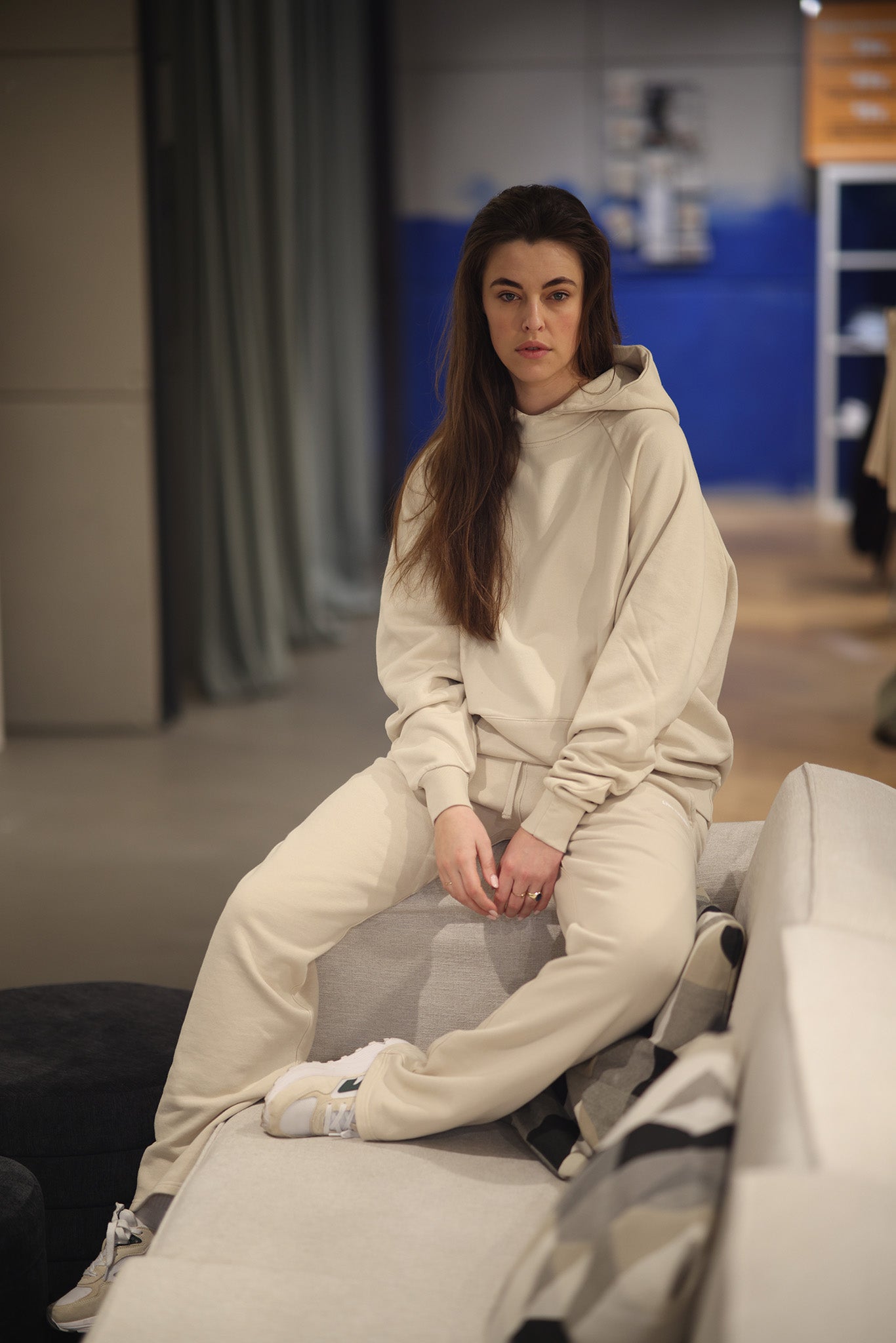 Sand Smile Sweatpants Straight Leg