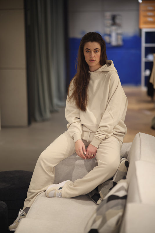 Sand Smile Sweatpants Straight Leg