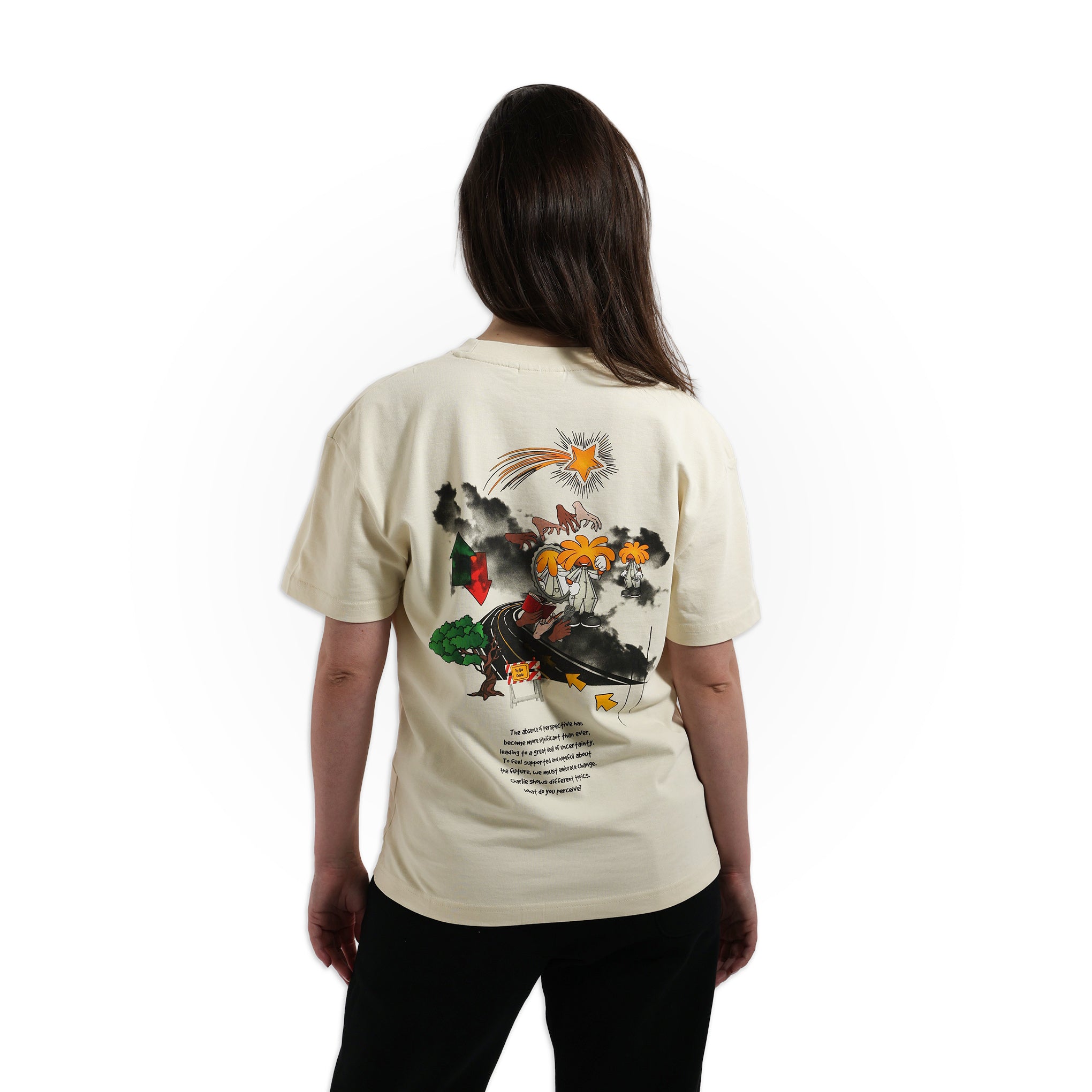 Absence of Perspective T-shirt (+free comic book) (Excluded from Summer Sale)