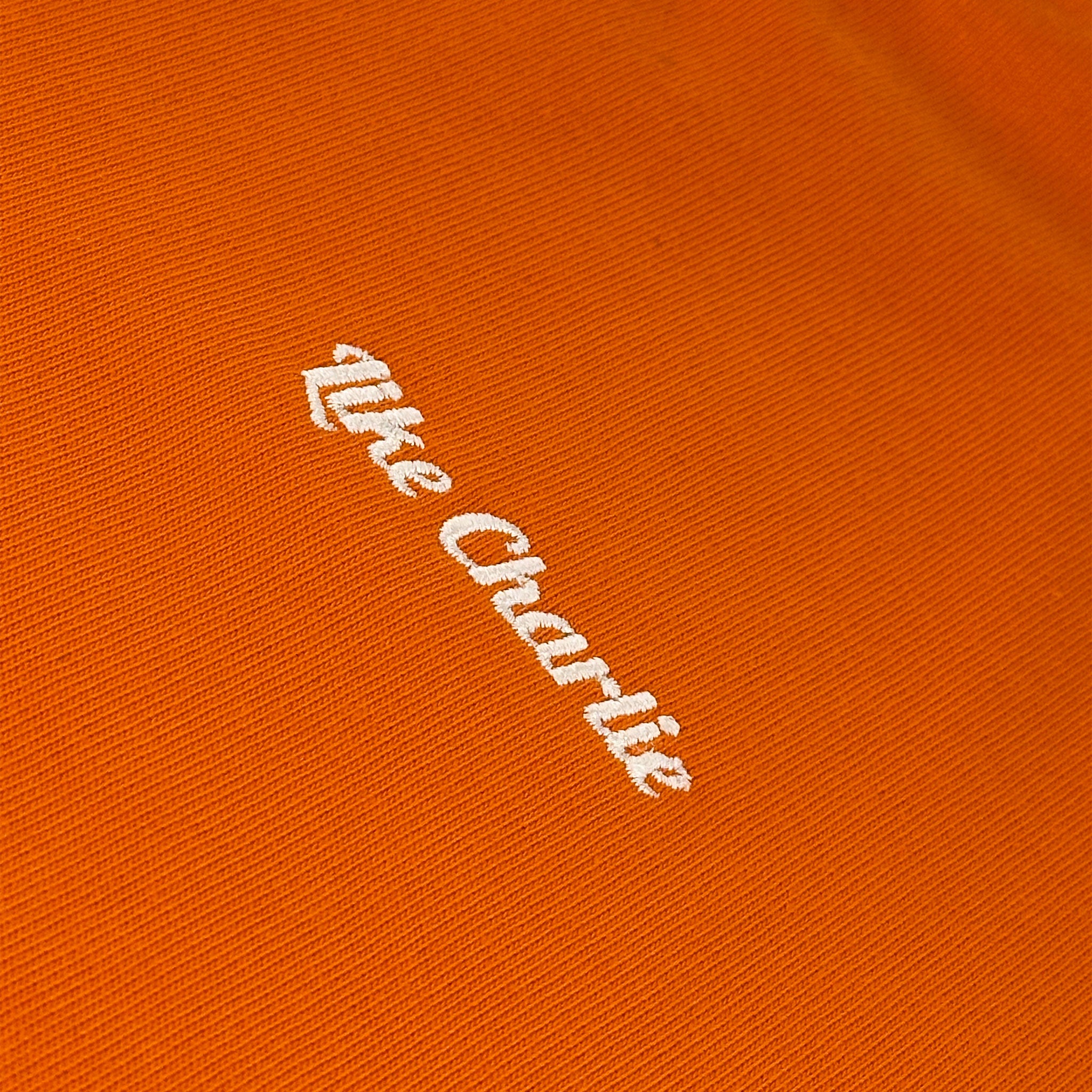 Orange T-shirt (new fabric & fit)