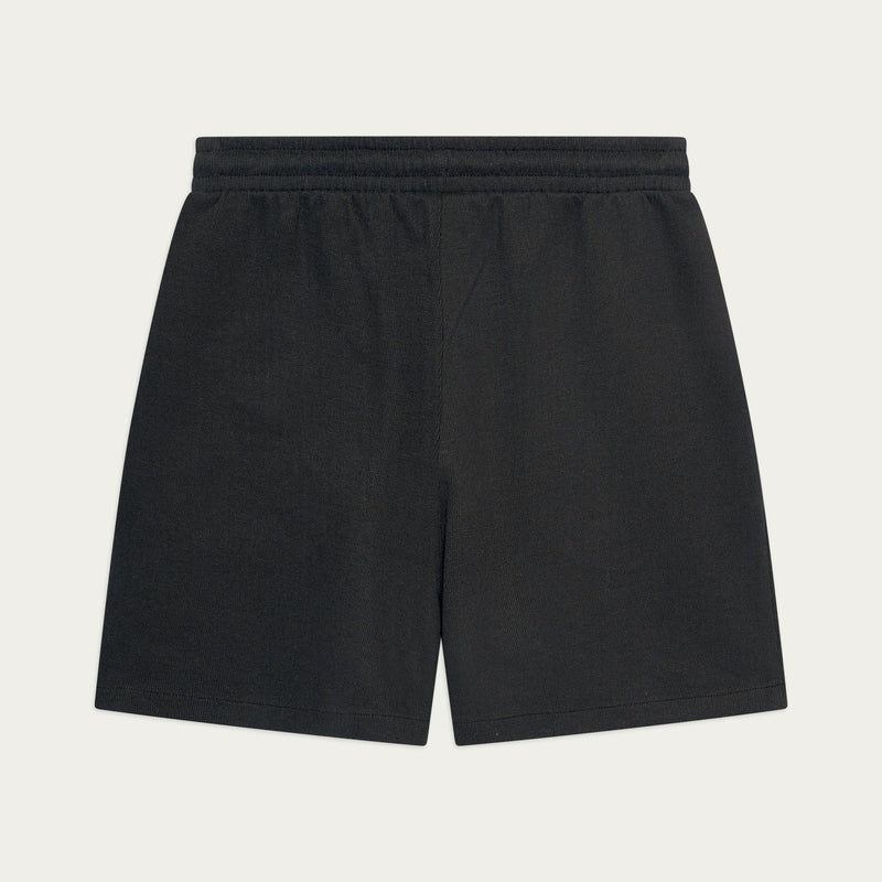 Branded Shorts Black, achterkant, plat gefotografeerd