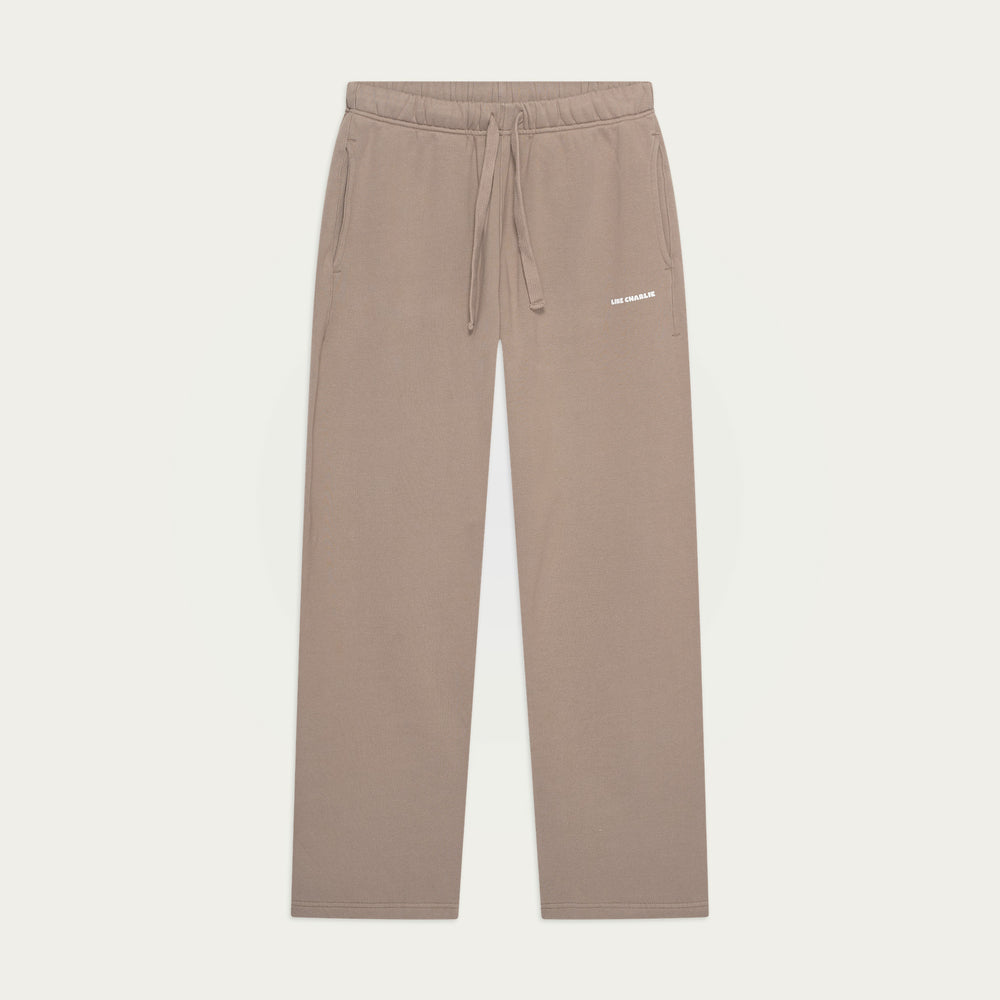 Jungle Brown Sweatpants Straight Leg