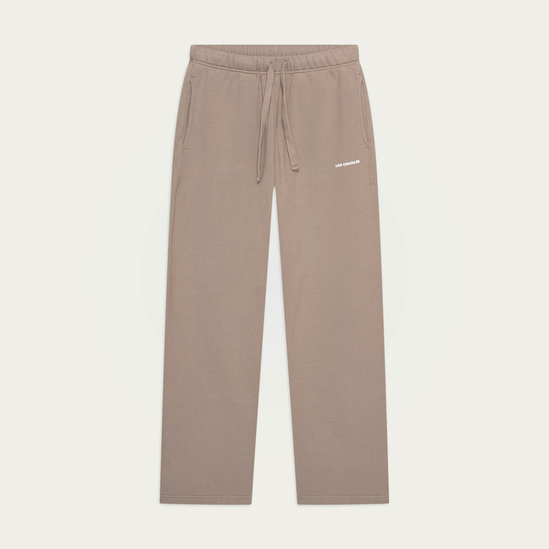 Jungle Brown Sweatpants Straight Leg