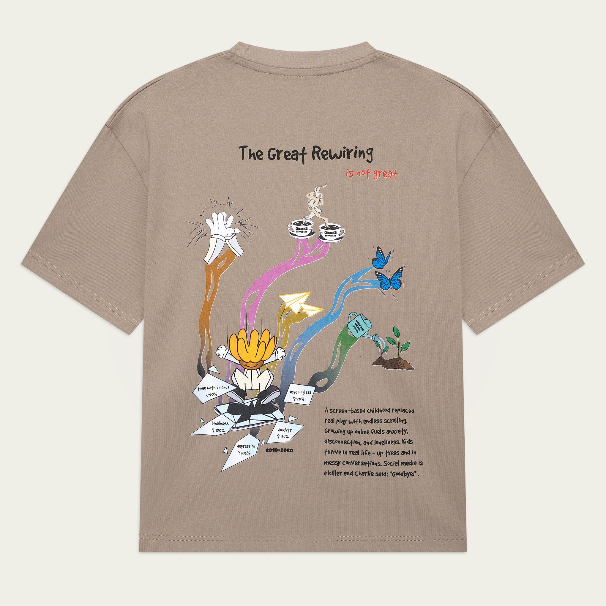 Rewiring T-shirt (nieuwe stof & fit)