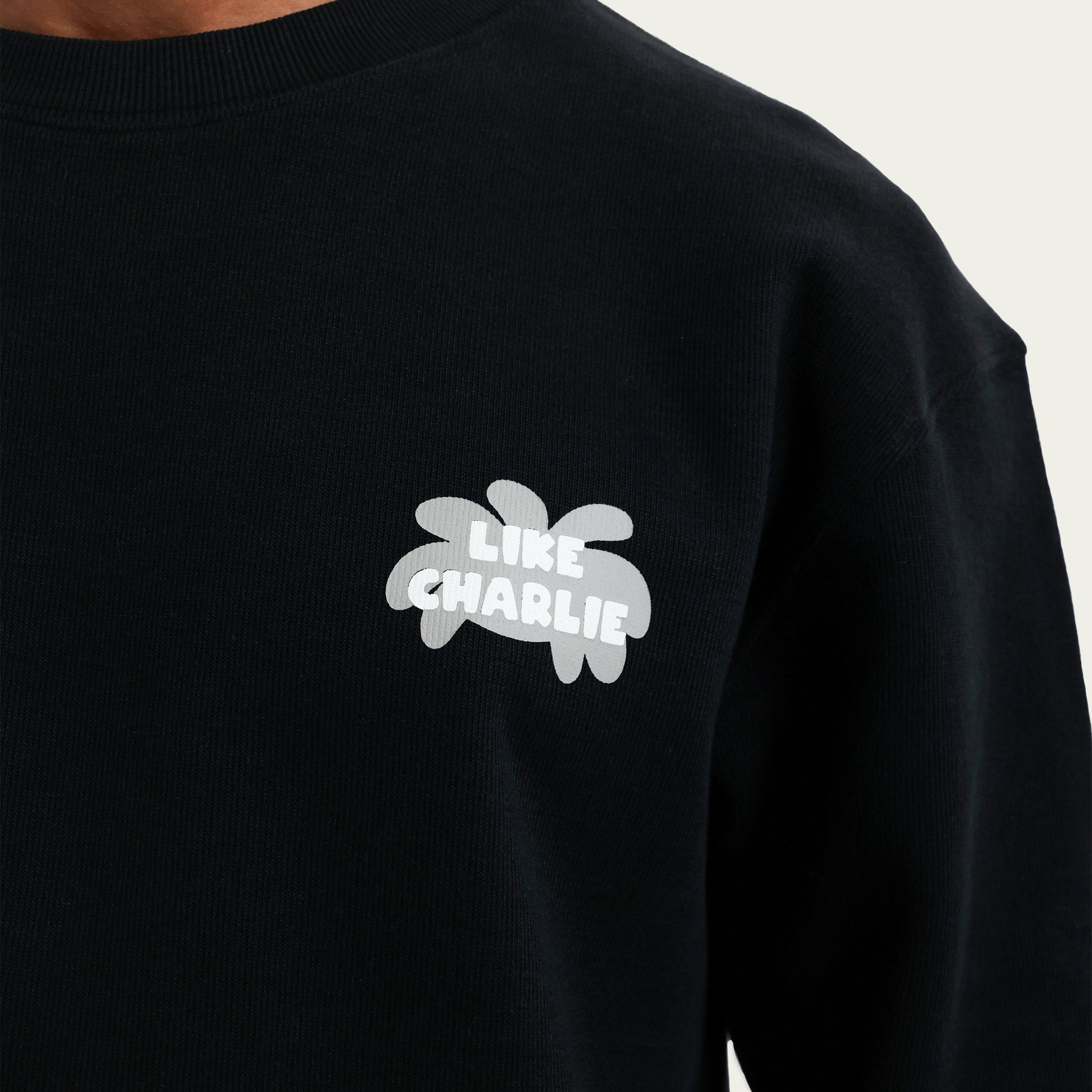 Branded Sweater Black
