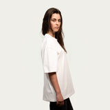 Wit T-shirt (nieuwe stof & fit)