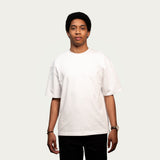 Wit T-shirt (nieuwe stof & fit)