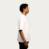 Wit T-shirt (nieuwe stof & fit)