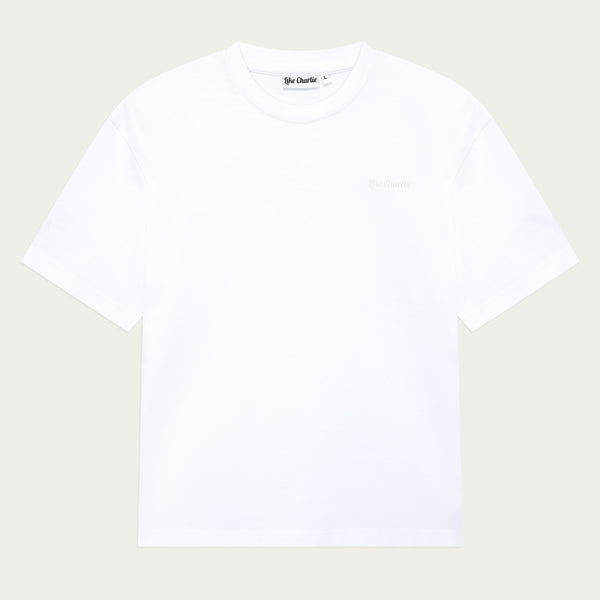 Wit T-shirt (nieuwe stof & fit)